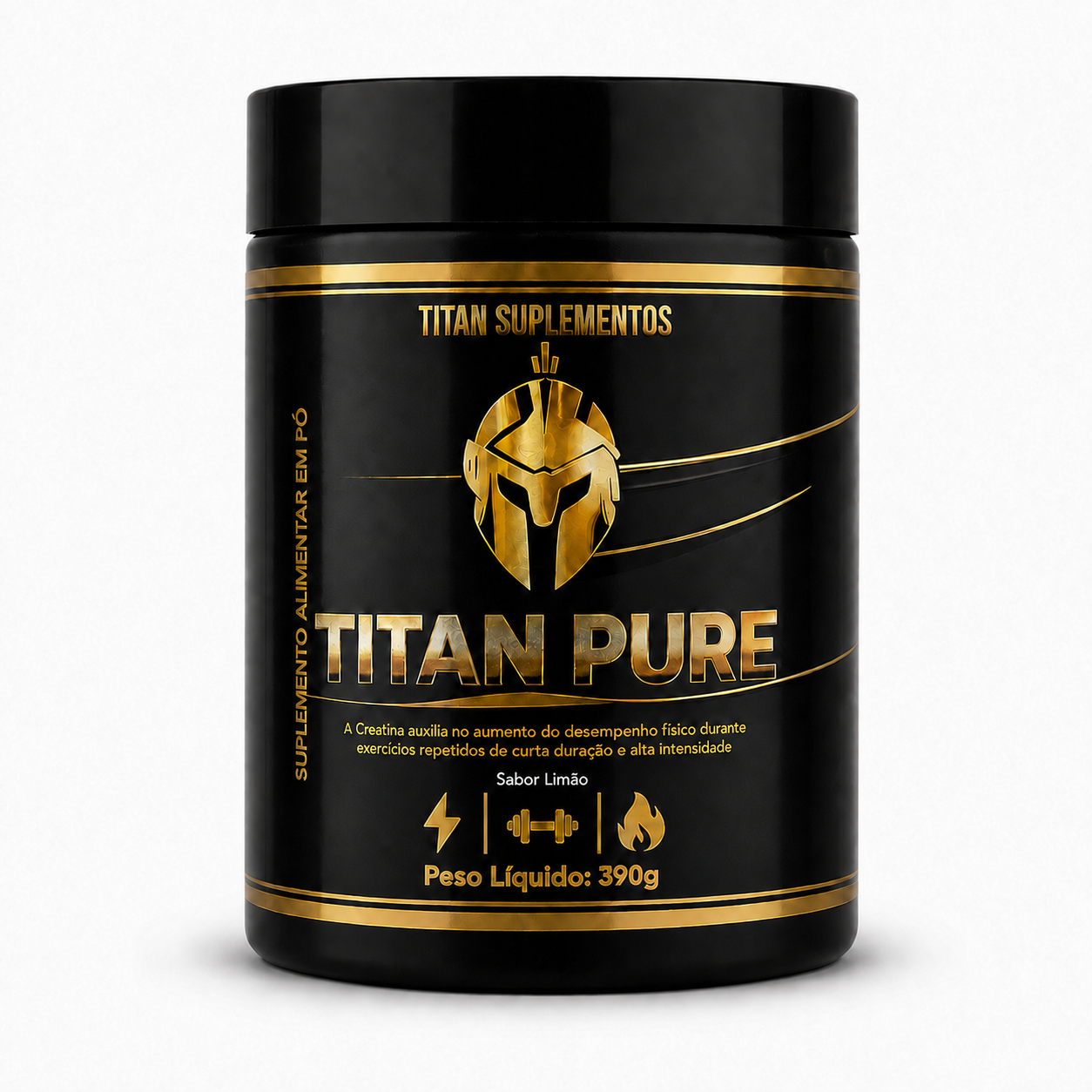 Titan Pure│ Pré-treino, creatina e termogênico
