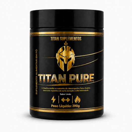 Titan Pure│ Pré-treino, creatina e termogênico