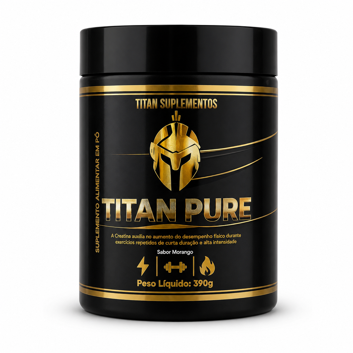 Titan Pure│ Pré-treino, creatina e termogênico