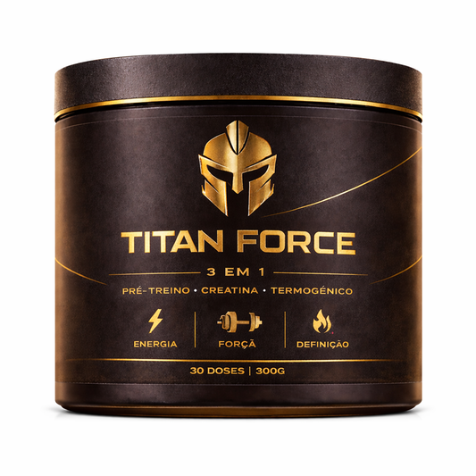 Titan Pure│ Pré-treino, creatina e termogênico